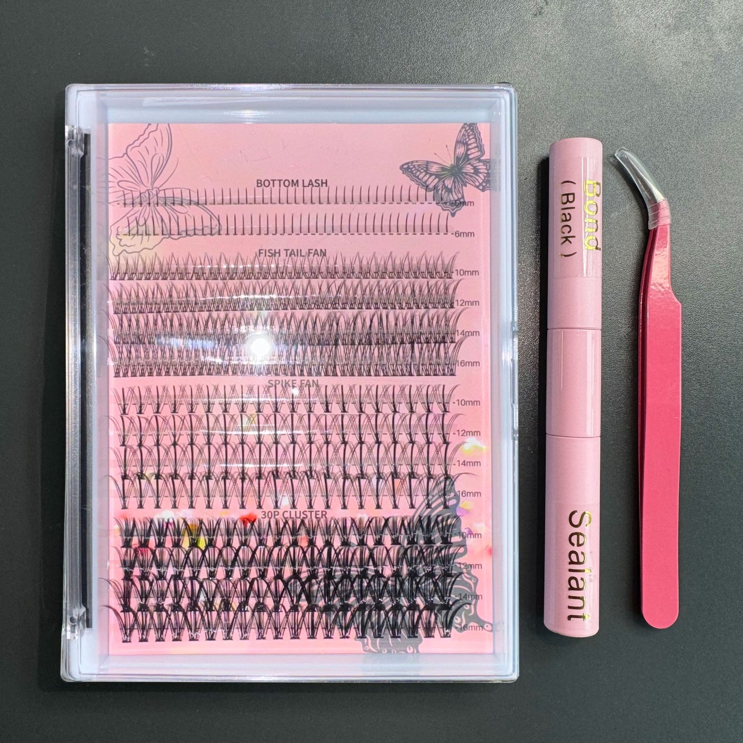 DIY Cluster Lashes Multi-Type with Bottom Lashes