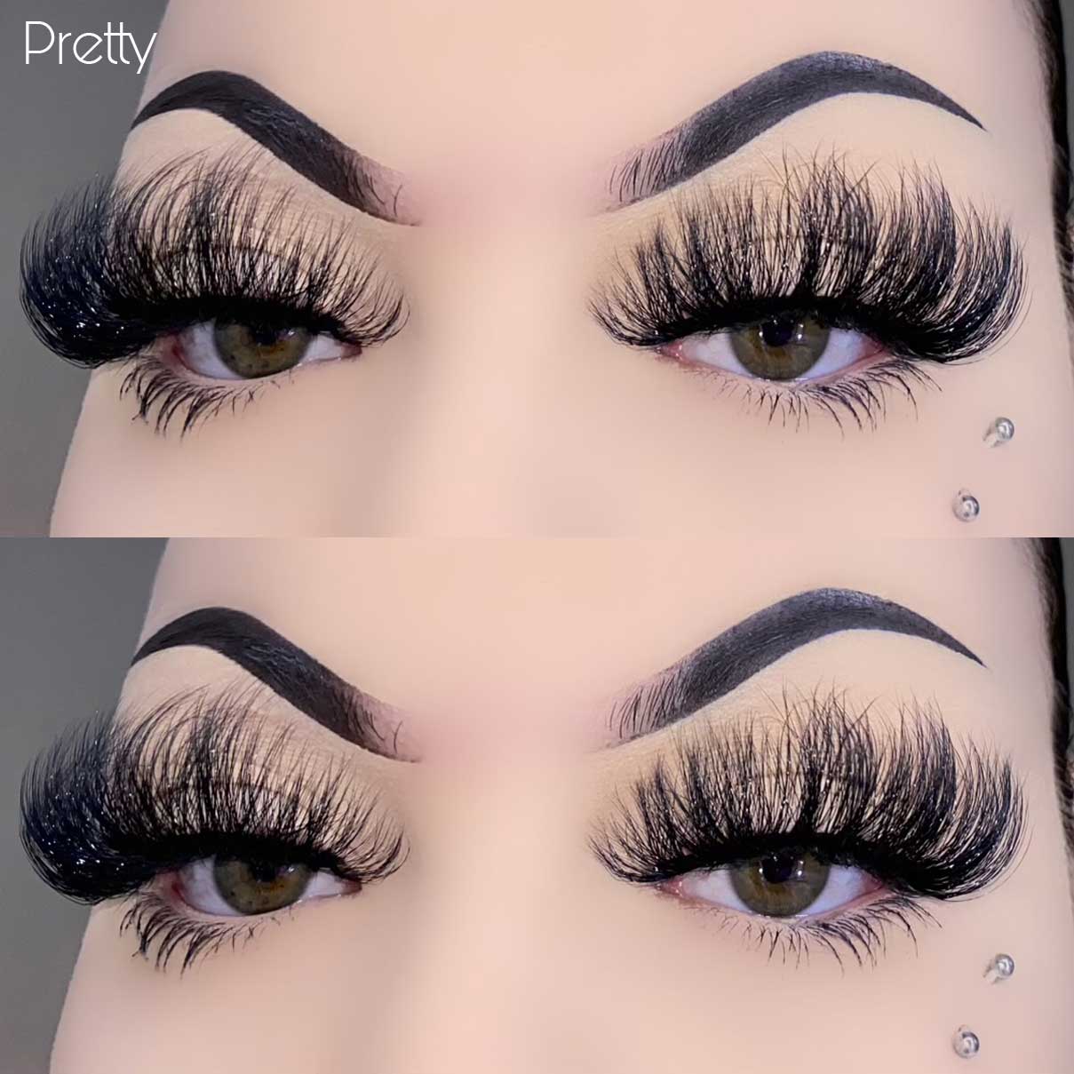 PRETTY (25mm Silk Deep Curls)